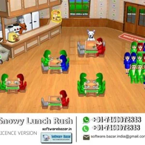 Snowy Lunch Rush