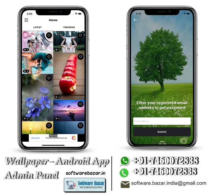 Wallpaper - Android App with Admin Panel - Software Bazar | The Complete  Solution