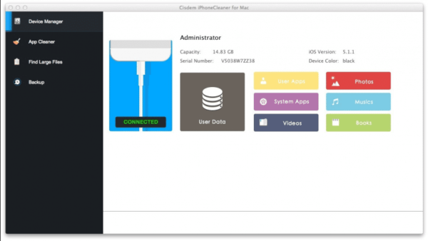 Cisdem iPhone Cleaner for Mac - Lifetime License - Image 2
