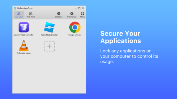 Cisdem AppCrypt for Windows - Lifetime License for 2 PCs